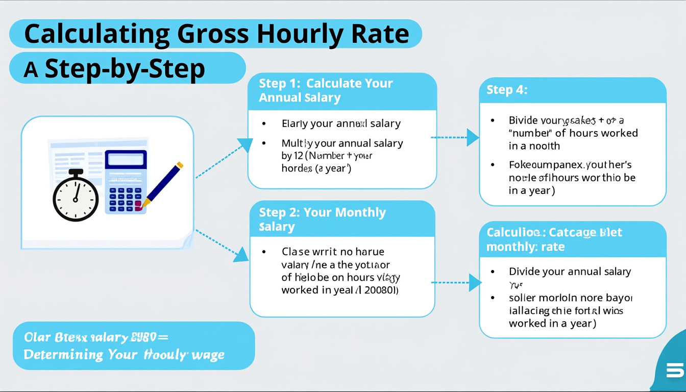 découvrez comment calculer le taux horaire brut en toute simplicité. cette guide vous explique les étapes nécessaires pour déterminer votre rémunération horaire avant impôts, en tenant compte des charges sociales et des éléments de salaire. idéal pour les travailleurs indépendants et les salariés souhaitant mieux comprendre leur salaire.