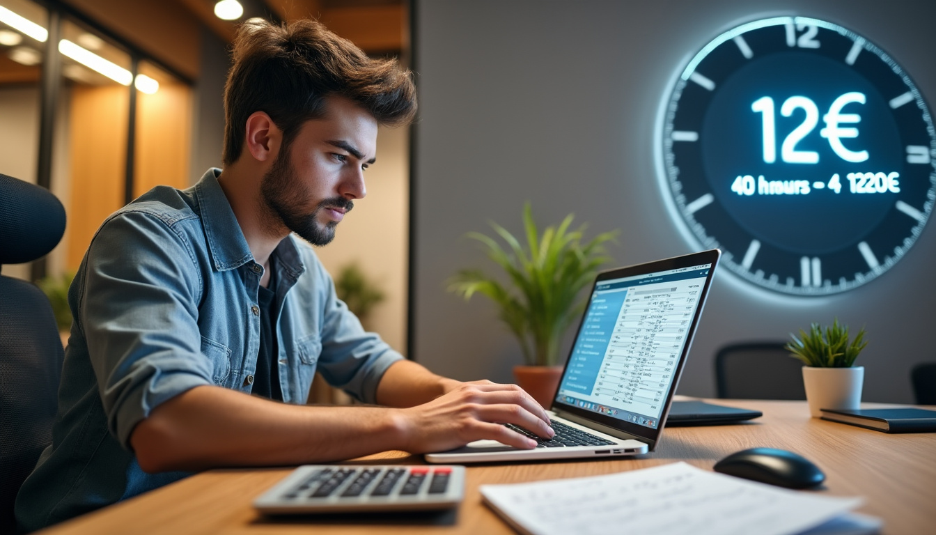 découvrez combien vous pouvez gagner par mois net en travaillant à un tarif de 12 euros de l'heure. cette article vous guide à travers les calculs et les facteurs à prendre en compte pour estimer votre revenus mensuels.