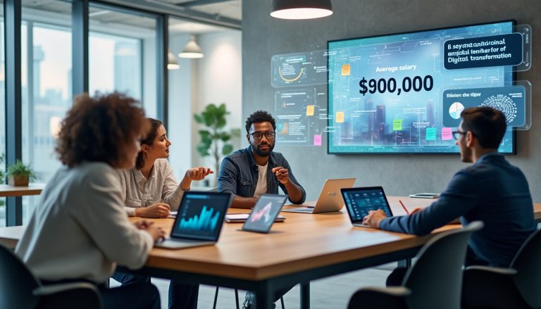 découvrez le salaire moyen d'un.e consultant en transformation digitale en france. cet article explore les facteurs influençant la rémunération, les compétences requises et les perspectives de carrière dans ce secteur en pleine expansion.