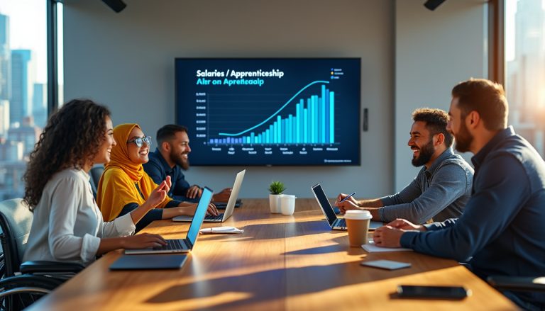découvrez ce que vous pouvez attendre comme salaire après une alternance. cet article explore les différents facteurs influençant la rémunération, les secteurs d'activité en demande et des témoignages d'anciens alternants pour vous aider à mieux comprendre les opportunités salariales qui s'offrent à vous.
