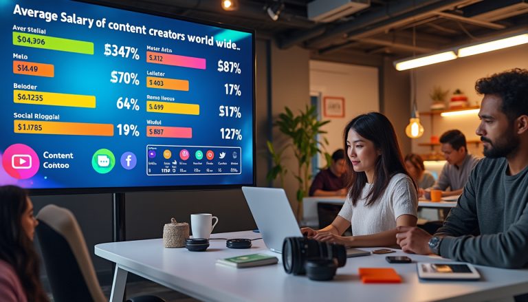 découvrez le salaire moyen d'un.e créateur de contenu en france. cet article explore les facteurs influençant la rémunération, les différences entre secteurs et niveaux d'expérience, et vous donne des conseils pour optimiser vos gains dans ce métier en plein essor.