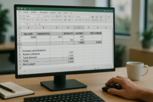 découvrez comment calculer le net à payer sur excel de manière simple et efficace grâce à notre guide étape par étape. apprenez à utiliser les formules essentielles et optimisez votre gestion de paie en quelques clics.