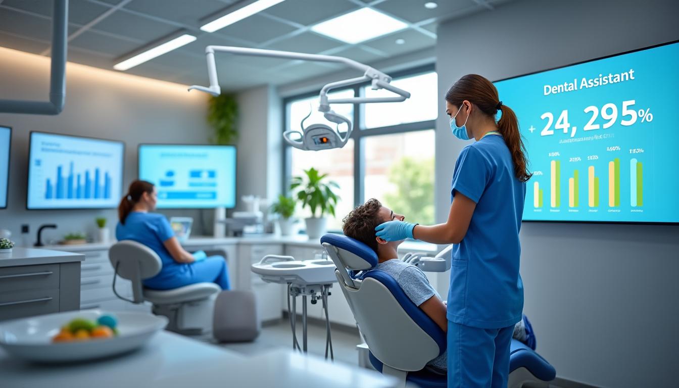 découvrez le salaire moyen d'un assistant dentiste en 2025, les facteurs influençant ce revenu et les perspectives d'évolution de carrière dans ce métier porteur de l'industrie dentaire.