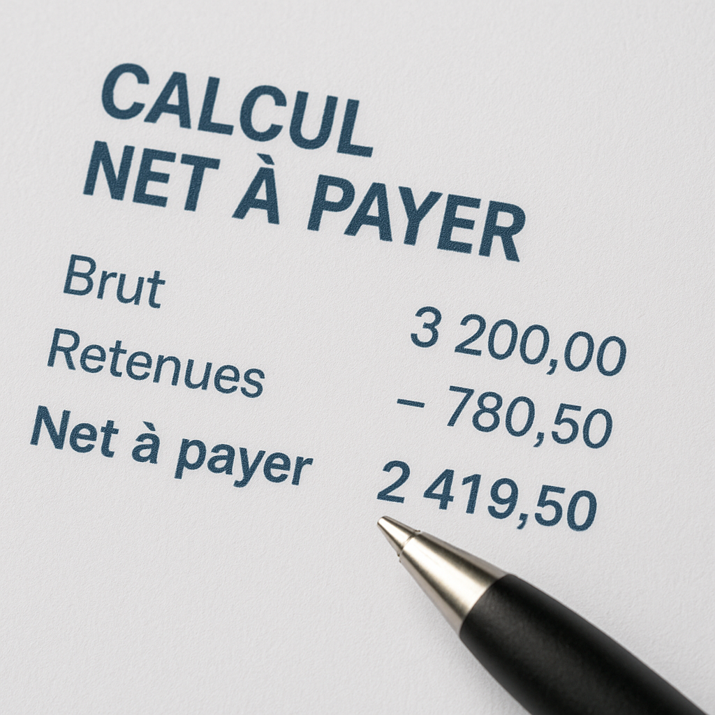 découvrez comment calculer le net à payer ttc facilement grâce à notre guide détaillé. apprenez les étapes essentielles et les formules à utiliser pour obtenir des résultats précis dans vos transactions financières.