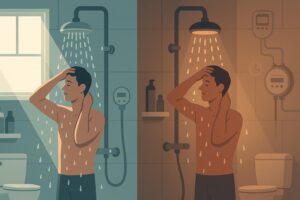 Dépenses d'hygiène : combien coûte vraiment une douche matinale vs. une douche du soir en 2026 ?