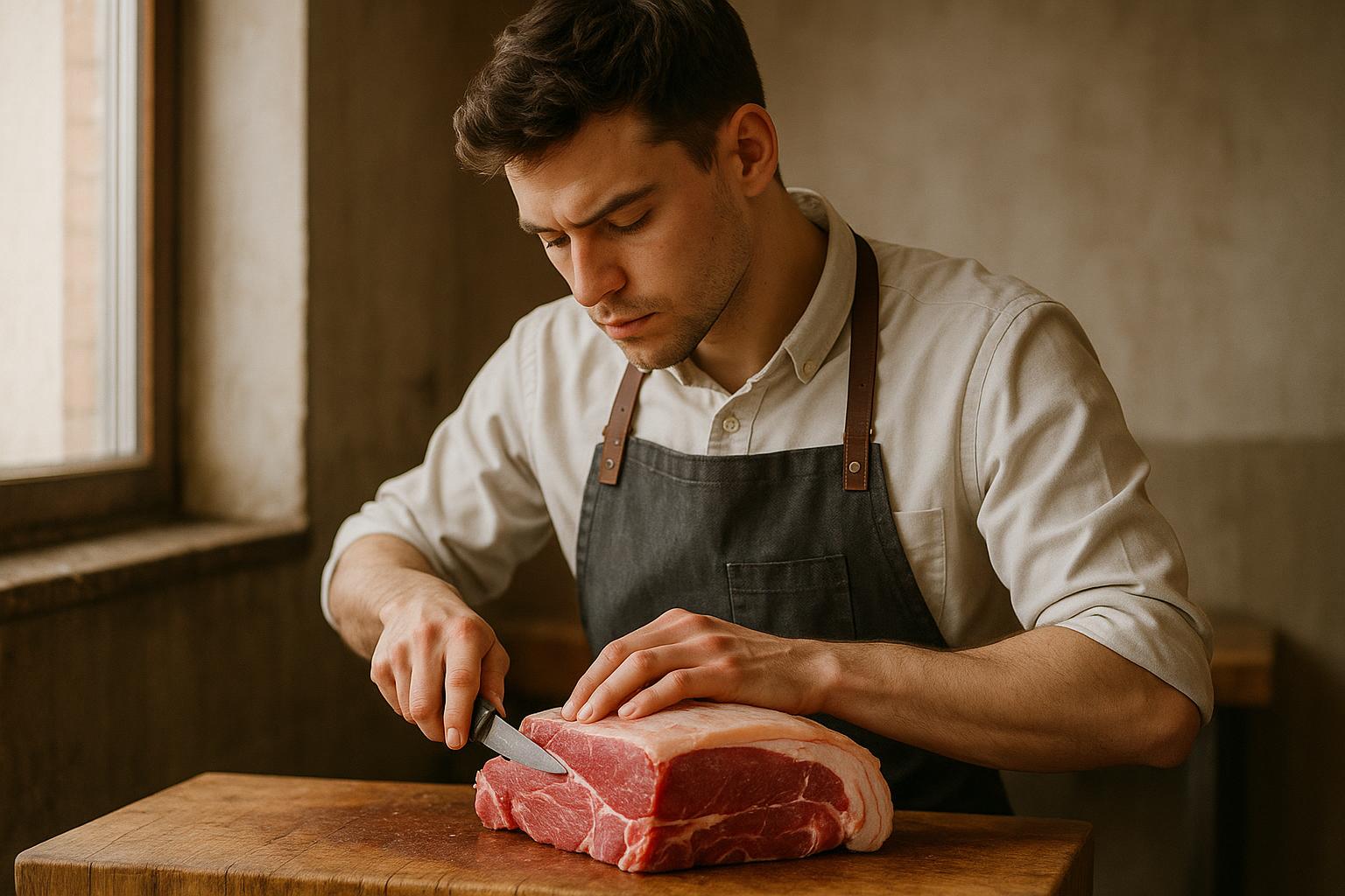 Salaire d'un boucher-charcutier en 2026 : ce que gagnent les professionnels du secteur
